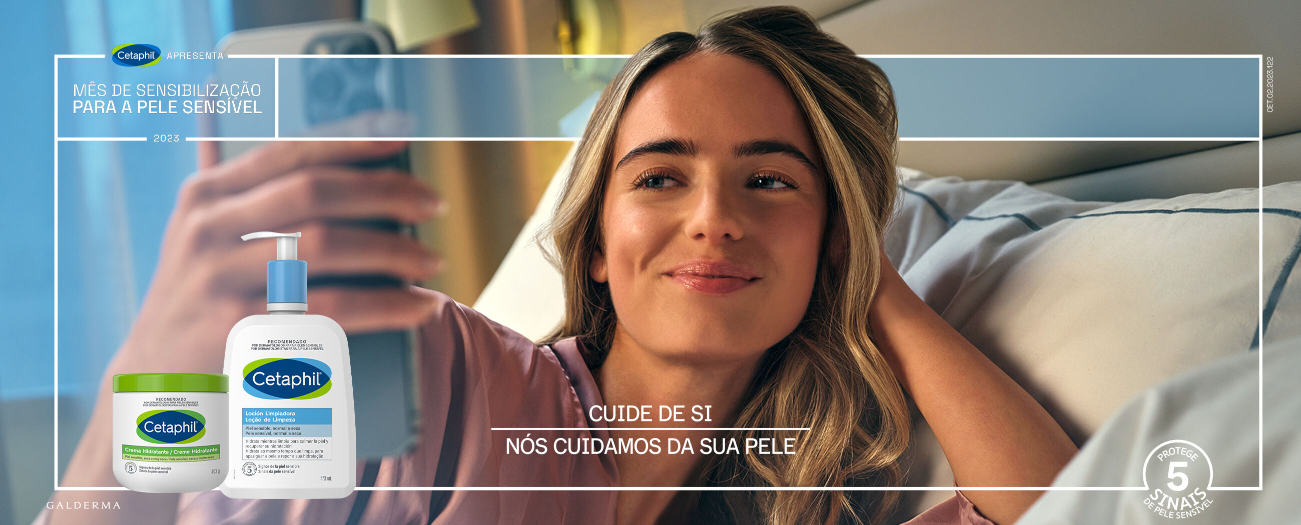Cetaphil protege contra os 5 sinais da pele sensível