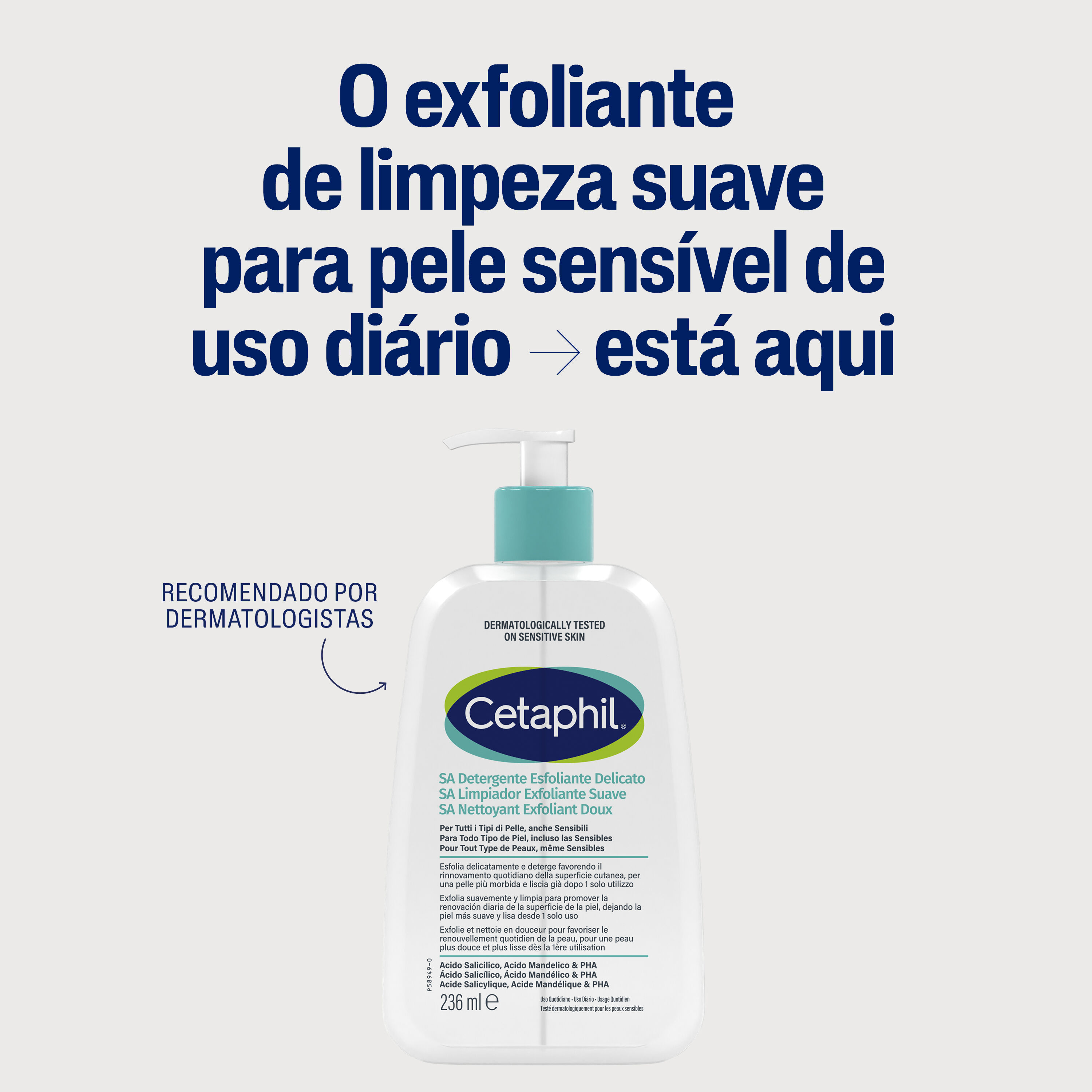 Cetaphil&reg; SA Exfoliante de Limpieza Suave