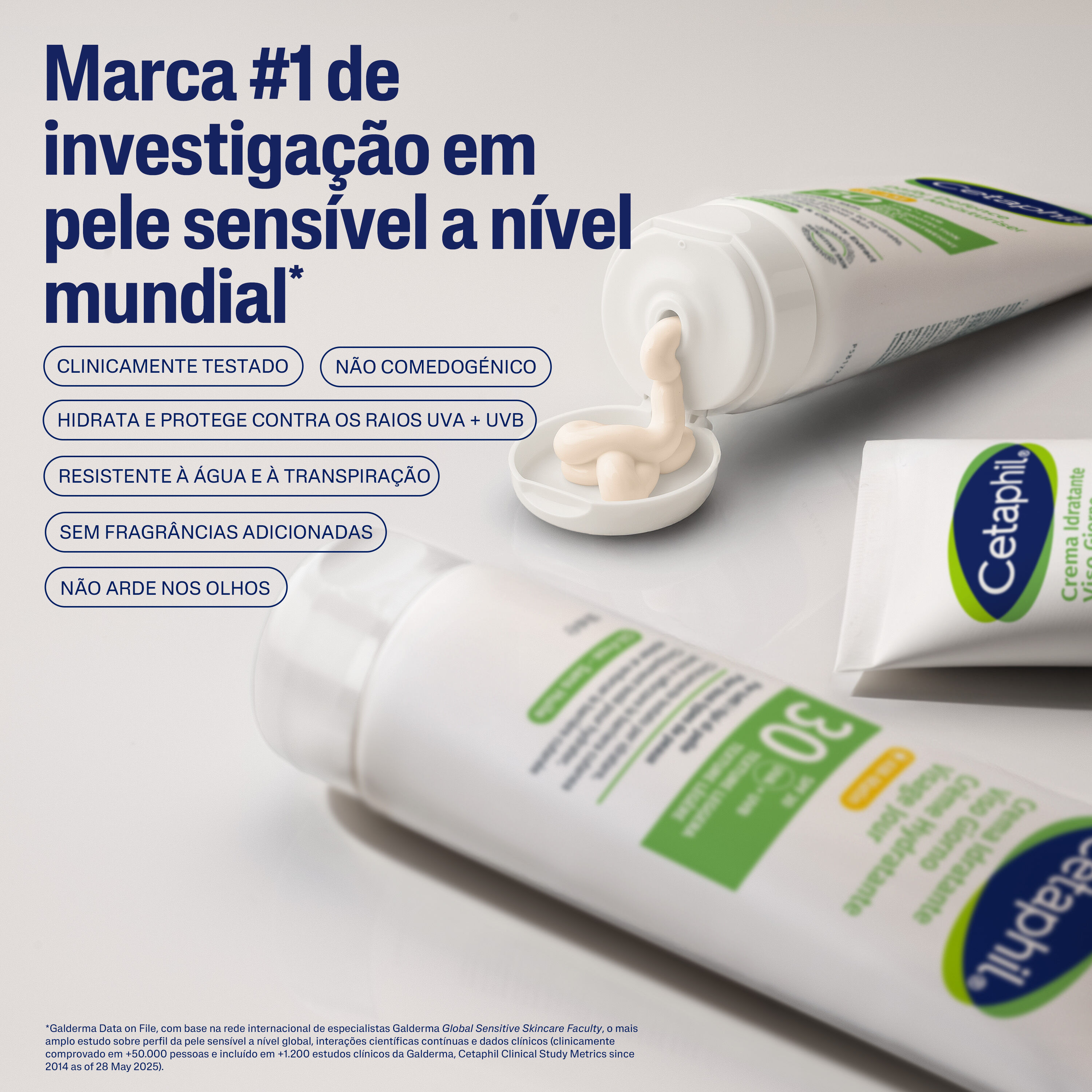 Creme Hidratante Facial Di&aacute;rio FPS 30