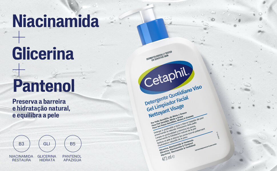 Cetaphil&reg; Gel de Limpeza Facial