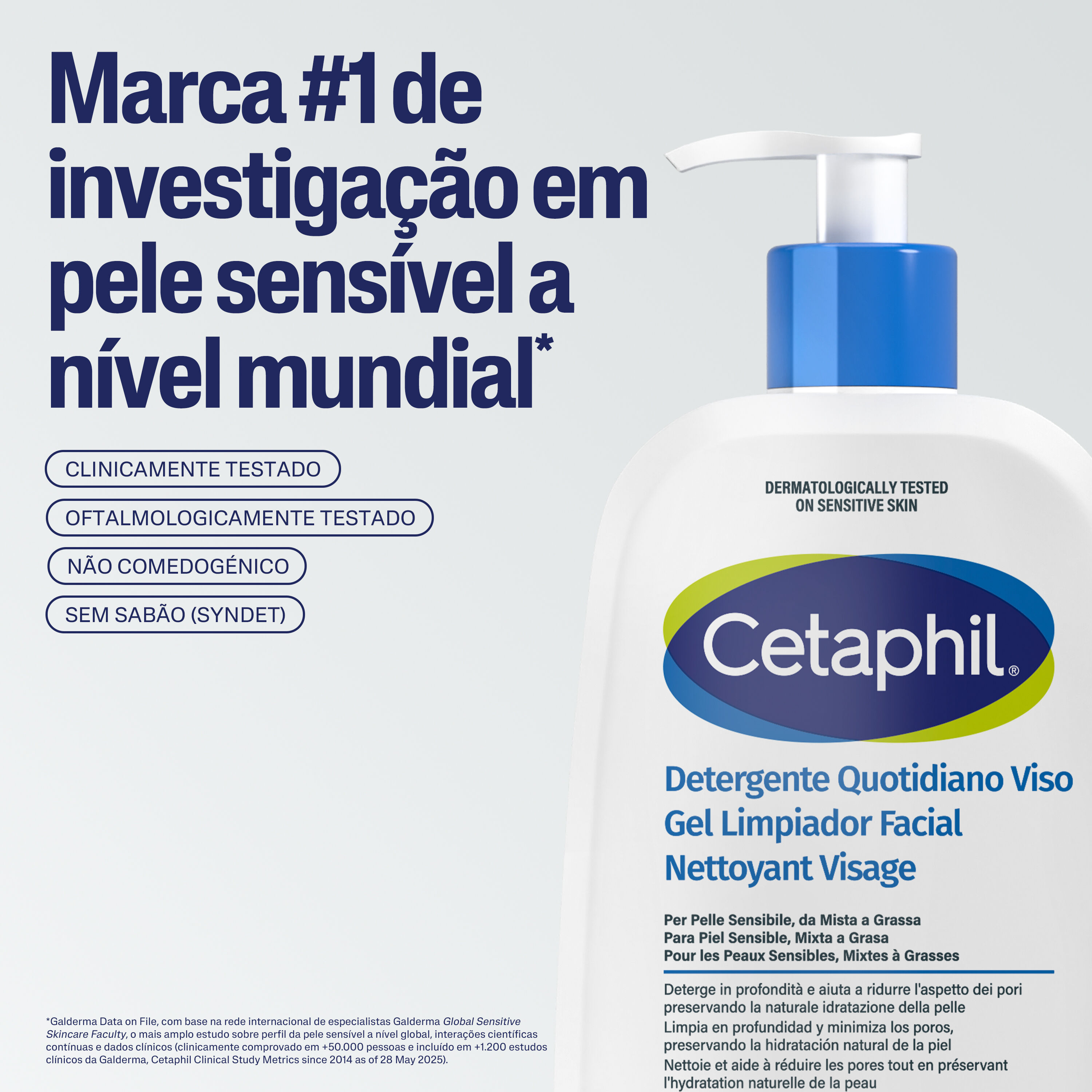 Cetaphil&reg; Gel de Limpeza Facial