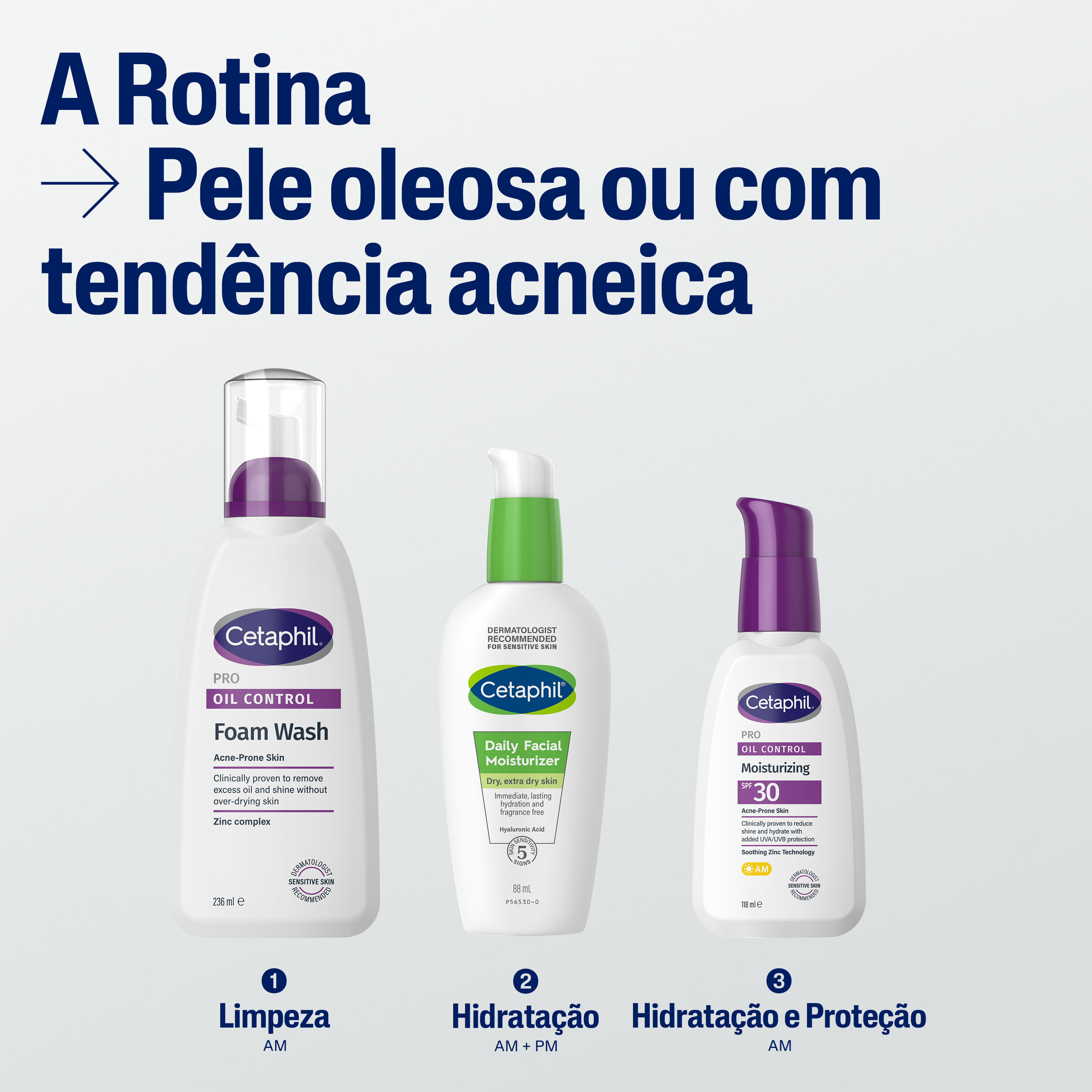 PRO Oil Control Espuma de Limpeza