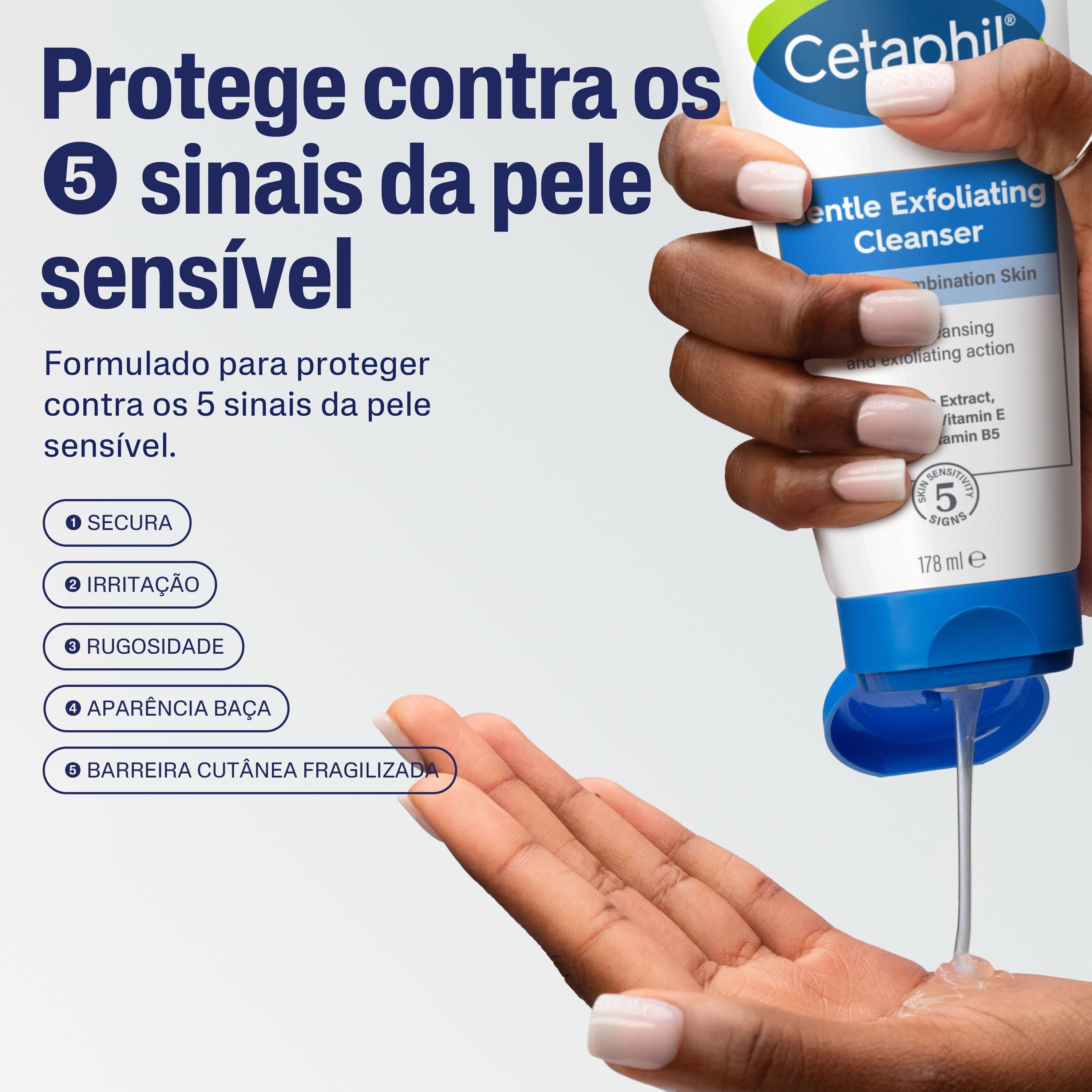 Exfoliante de Limpeza Suave