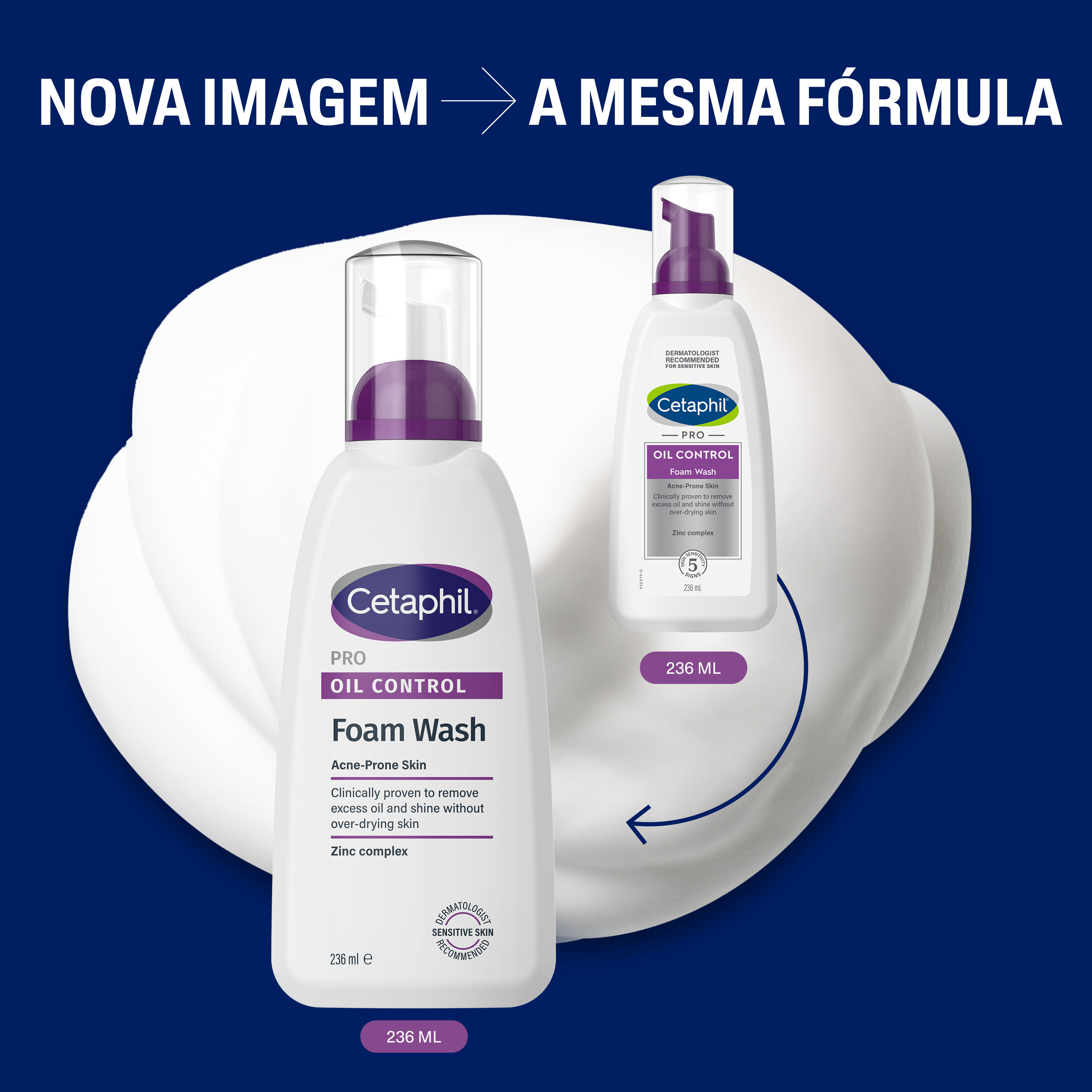 PRO Oil Control Espuma de Limpeza
